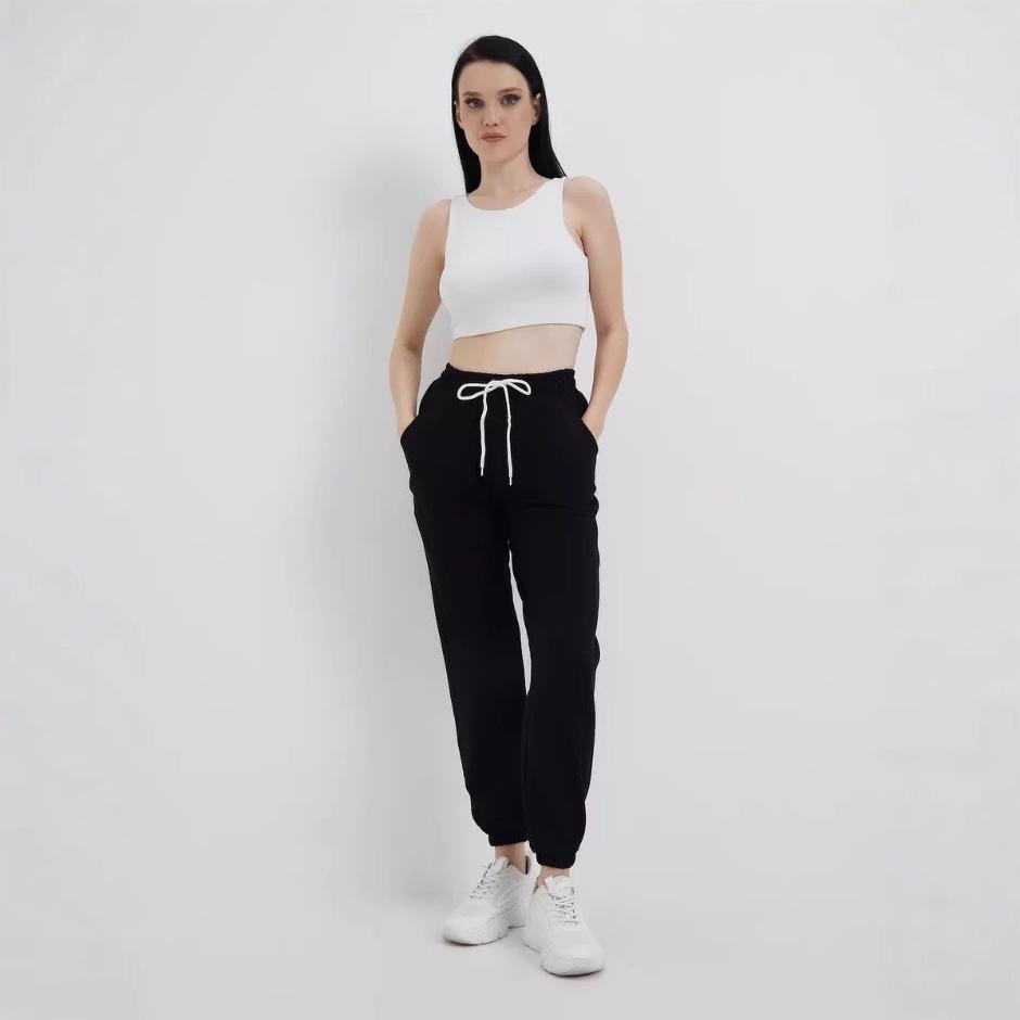 Spring 2025 Women's Casual High-Waist Loose Jogging Sweatpants