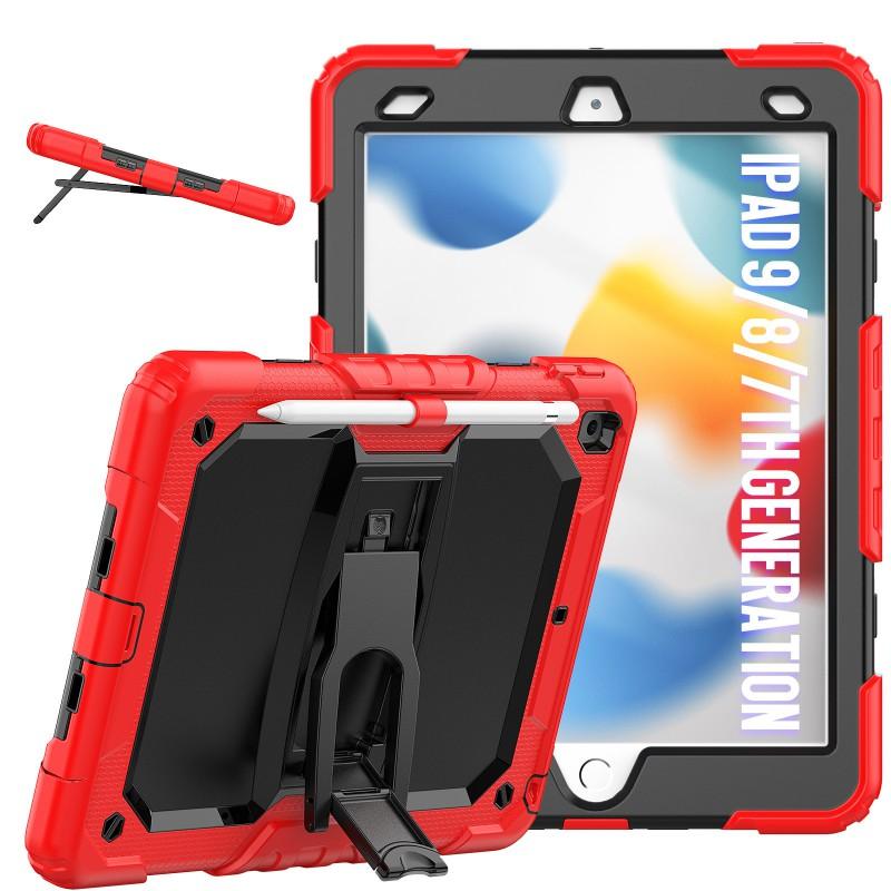 Kinder iPad 10,2 Zoll Hülle 2019-2021 Stoßfeste Silikonhülle mit Ständer Voller Schutz Kinder