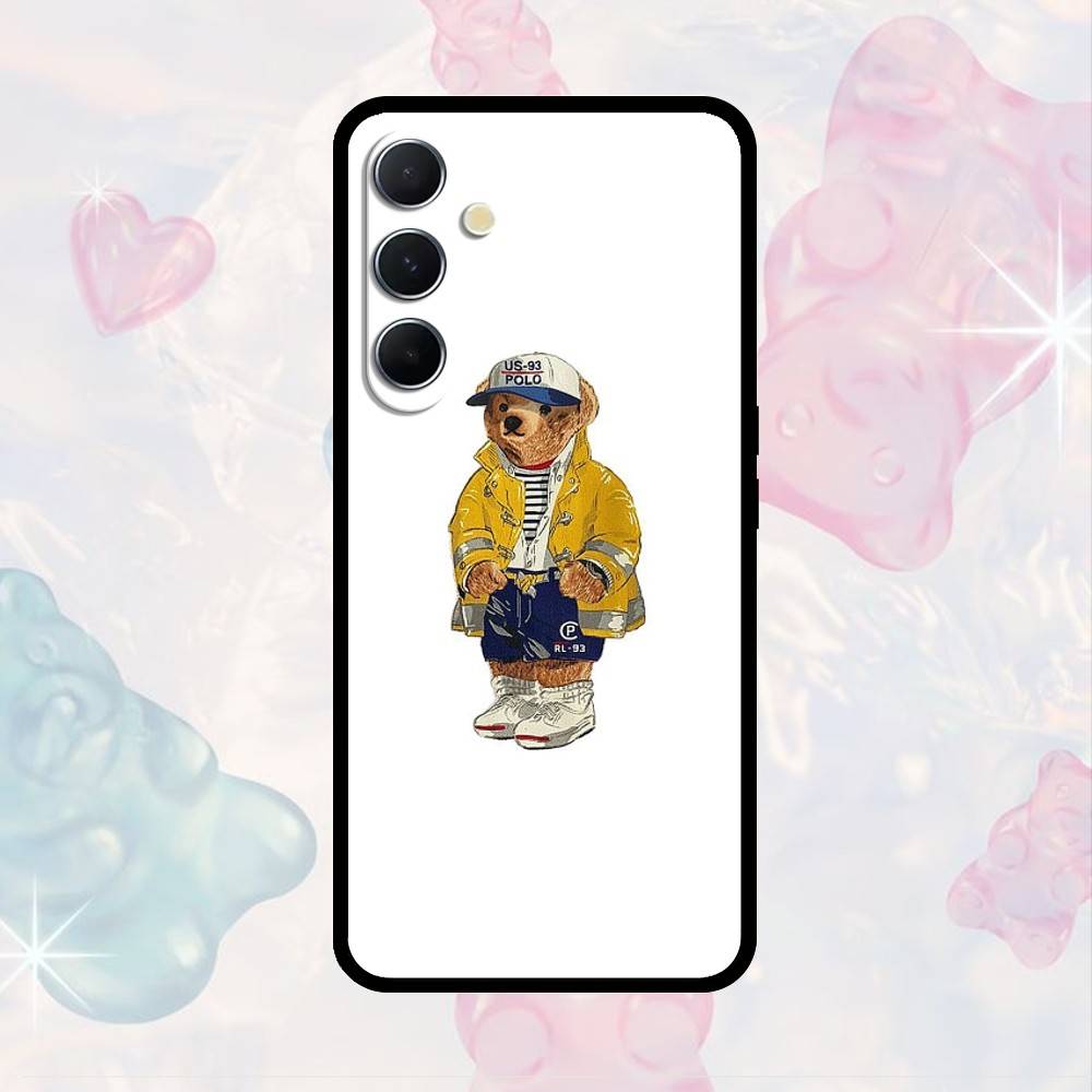 

AAA D-CartoonS Мишка R-PoloS Чехол для телефона Samsung S25,S24,S21,S22,S23,S30,Ultra,S20,Plus,Fe,Note,10,9,5G Черный Чехол Samsung S26Plus