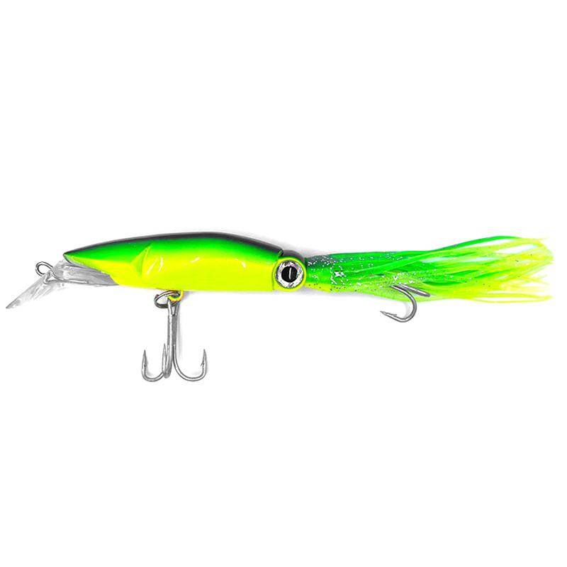 Sea Fishing Long Shot Big Octopus Squid Bait Luya Bait Fake Bait With Beard Plastic Squid Bait