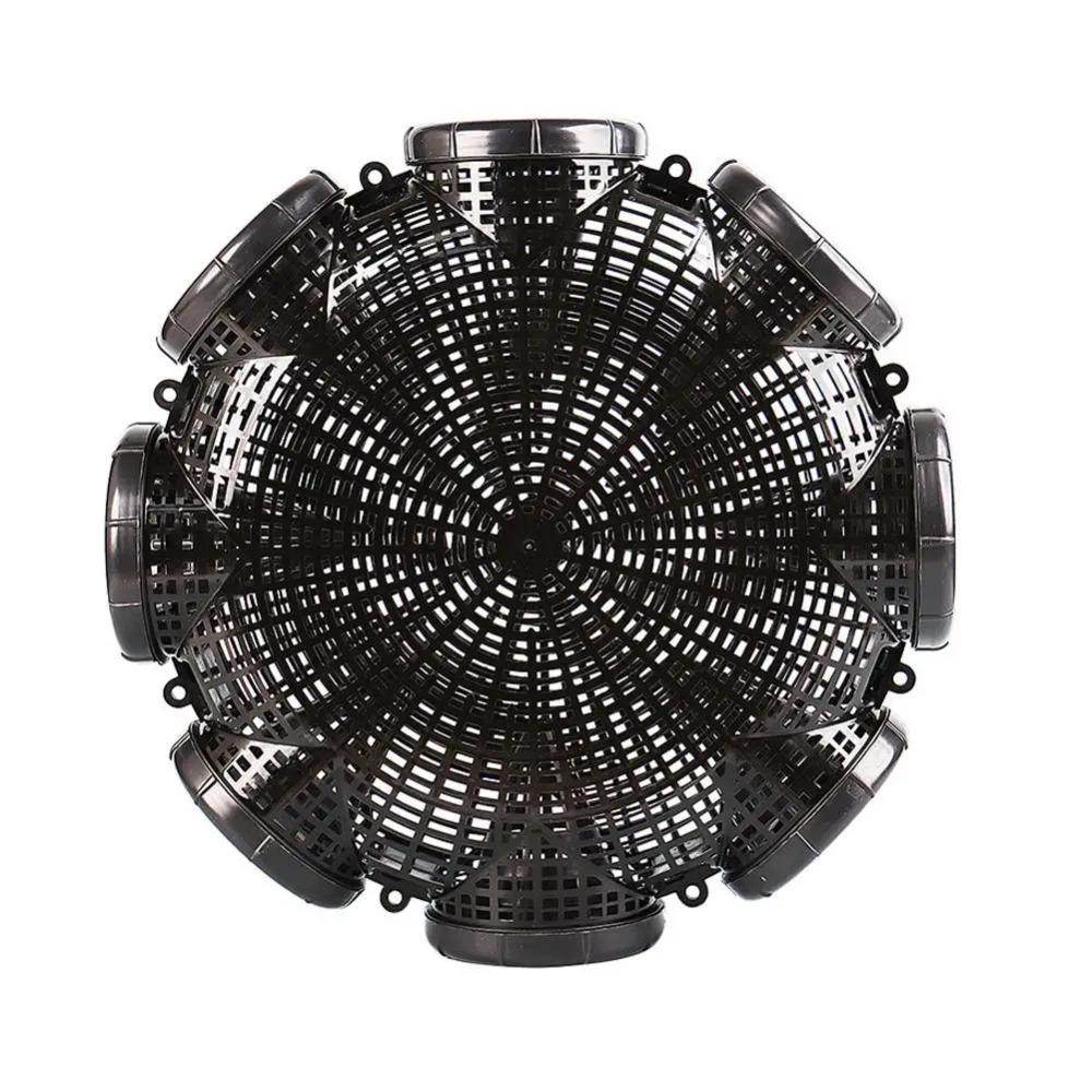 Plastic Loach Trap 3/6/8 Holes Mud Cage Outdoor Tool Crayfish Catcher Mixed Fish