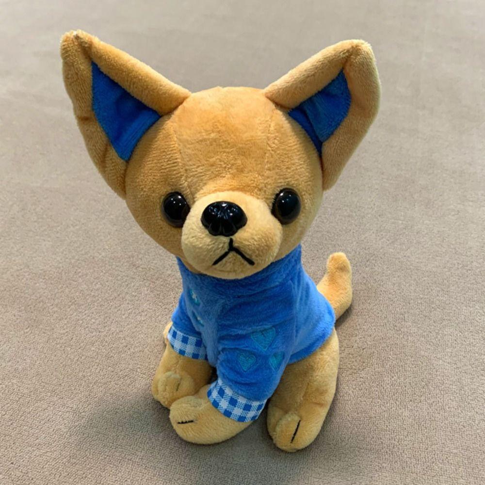 Stuffed Animals Chihuahua Plush Toys Room Decoration Stuffed Dog Doll Puppy Plush Toys  Kids Toy