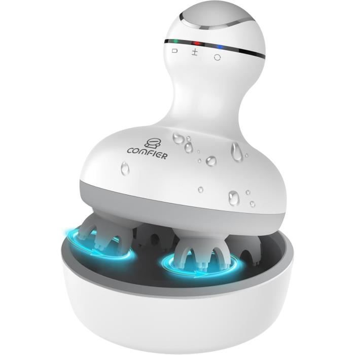 Masseur De Cuir Chevelu - COMFIER - Smart - Sans Fil - Rechargeable - Imperméable