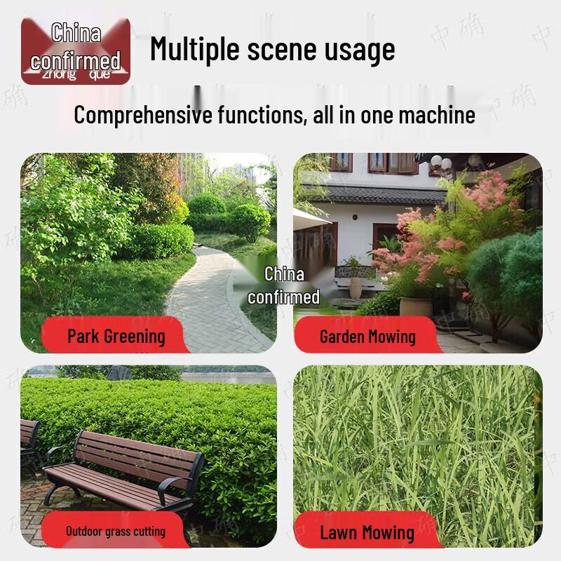 Zhongque 40V Cordless Electric Lawn Mower & Trimmer