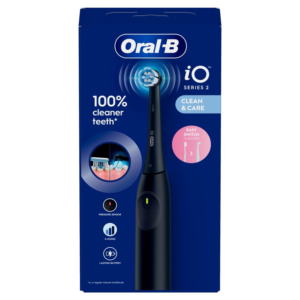 Oral-B Io 2 Electric Toothbrush, Night Black 1 Pc