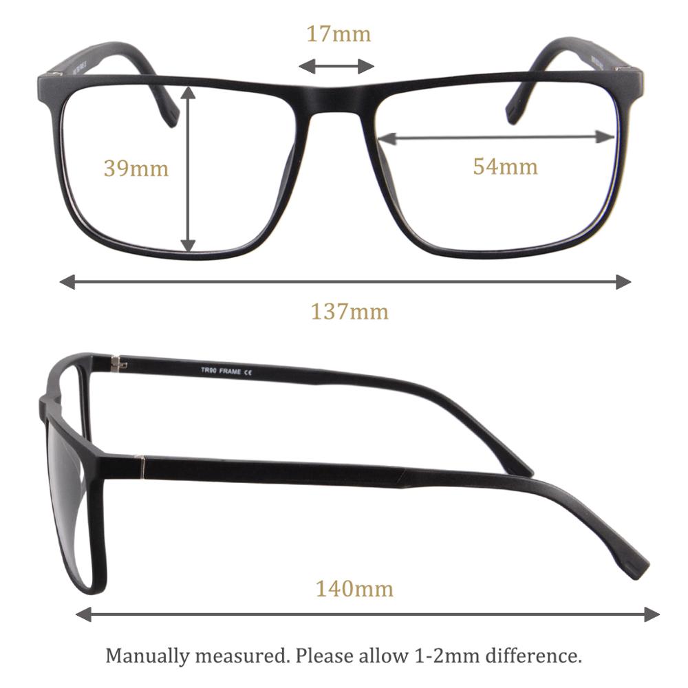 Shinu Men'S Glasses Photochromic Myopia Glasses Men Shortsighted Glasses Transition Grey Lens Eyeglasses