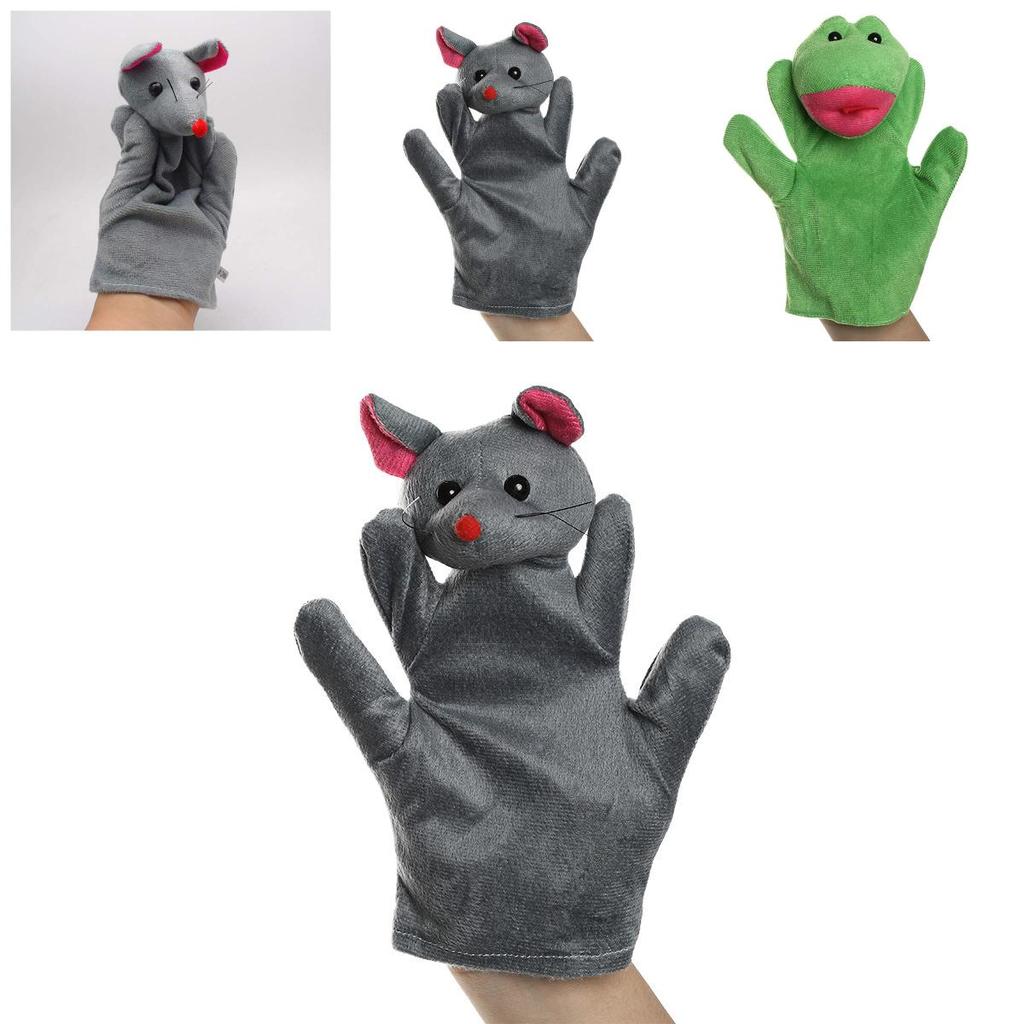 Cute Animal Plush Hand Puppets For Kids Soft And Safe Gift Idea For Play And Decoration 20cm Height