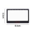 Card Size 3x Magnifying Glass, Reading Magnifying Glass Has 3x Lens Pocket