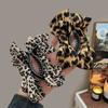 1Pc Vintage Leopard Print Bow Premium Hair Grab Hair Accessory Is Suitable for Women to Wear