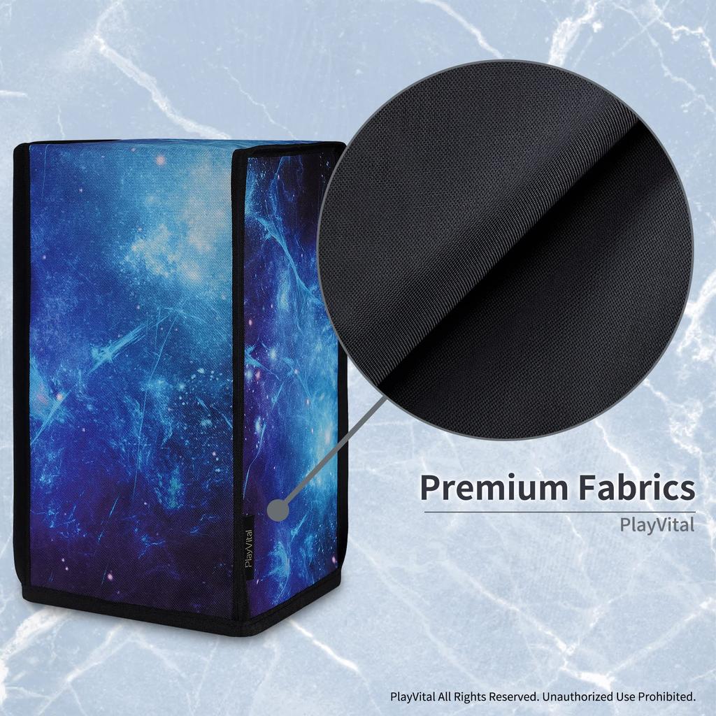 PlayVital Nylon Dust Cover for Xbox Series X Soft and Clean Lined Dust Waterproof Cover Sleeve for Xbox Series X Consoles (Vertical Type) Consoles,