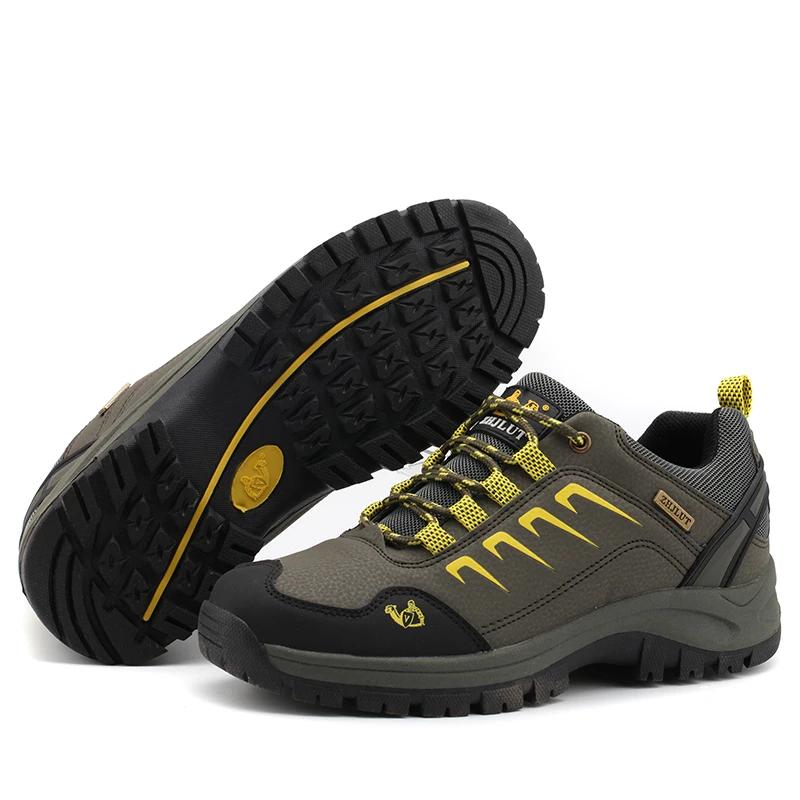 

Уличная обувь для хайкинга, пара, ботинки для ходьбы, большой размер 47, уличная обувь для ходьбы, износостойкая, тренировочная обувь, мужская повседневная спортивная обувь 47 зелёный