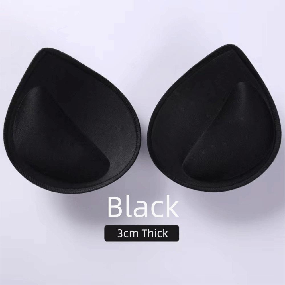

3/6cm Extra Thick Bra Pads Push Up Breast Enhancer Removeable Bra Padding Inserts Cups For Swimsuit Bikini Padding Intimates One Size