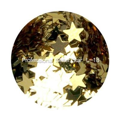 OpeRa Star Glitzer L-18 Hellgold_4mm (S2496155)