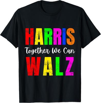 Harris Waltz 2024 Together We-can Vice President Tim Walz T-Shirt