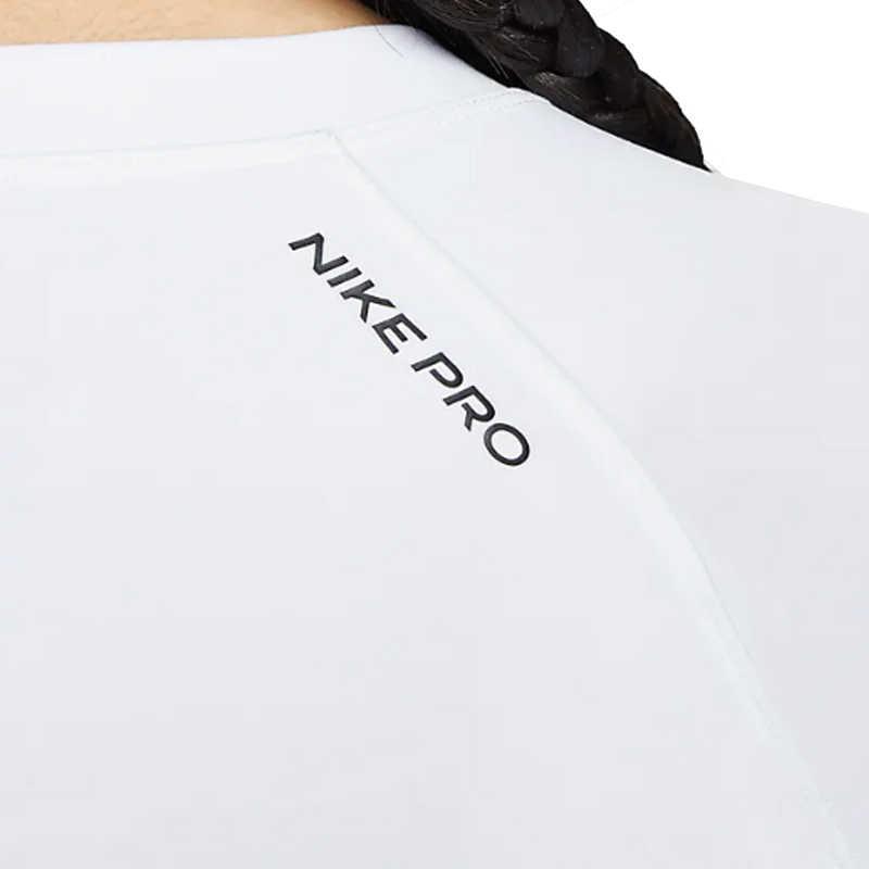 Nike Comfortable Long Sleeve T-Shirt Women Tops White FV7846100