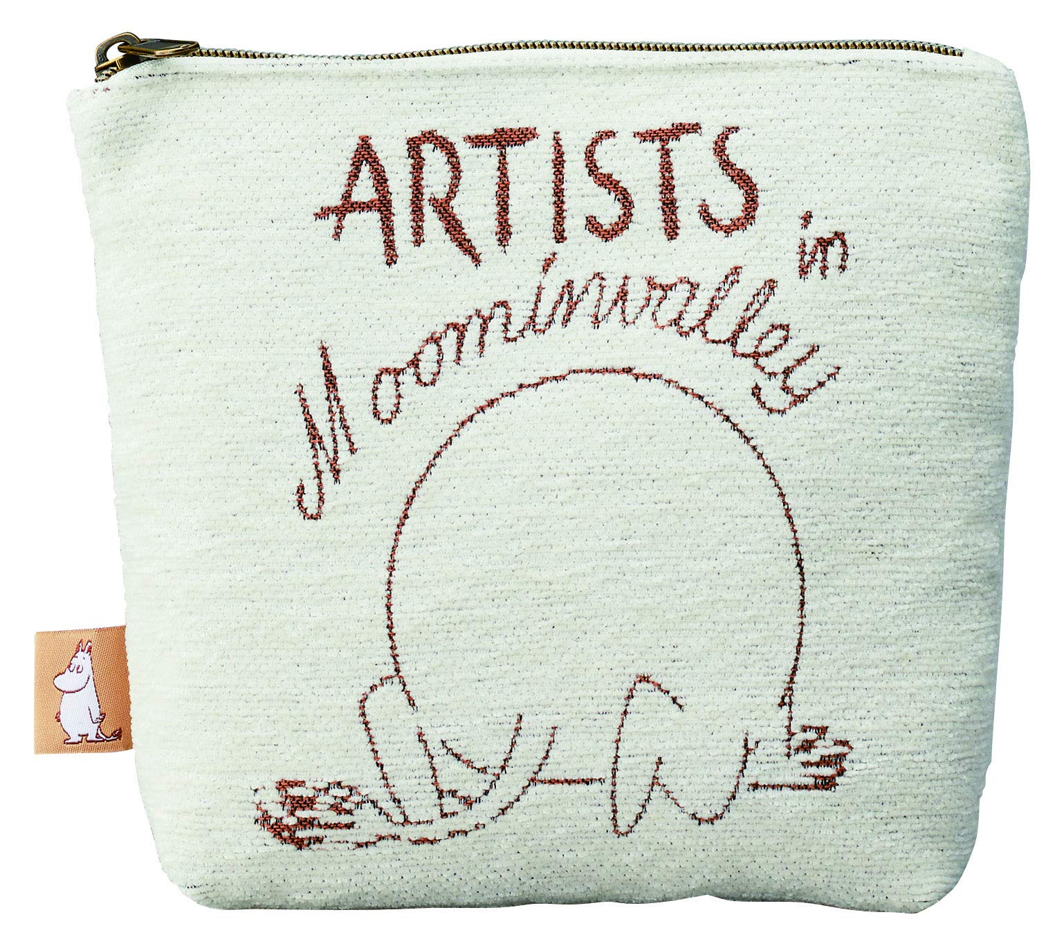 Marushin Moomin Artist 1425010000 Pouch, Moomin,