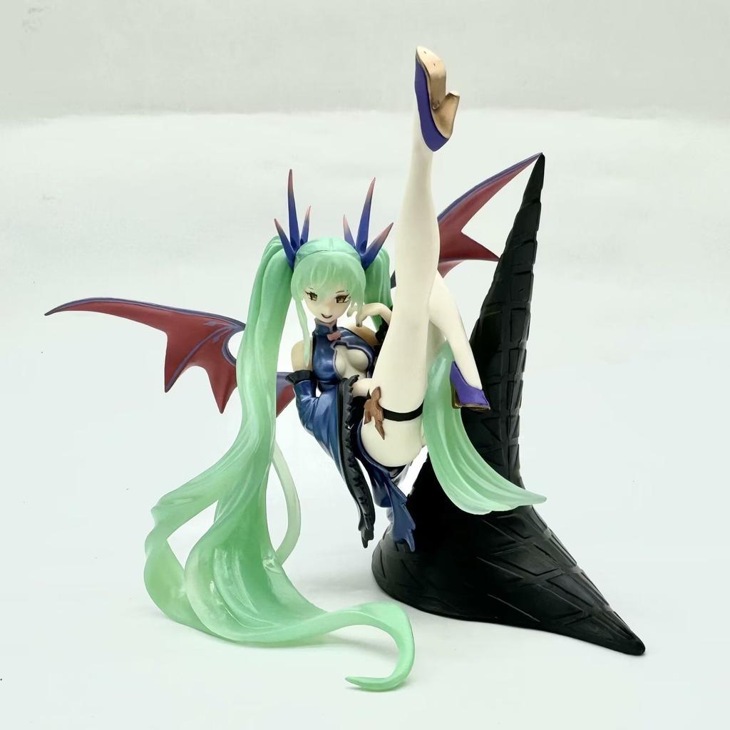Figura Anime Hatsune Miku 17cm Luce e Oscurità Bella Ragazza Angelo Action Figure PVC Modello da Collezione Bambola Ornamenti Giocattoli Regali