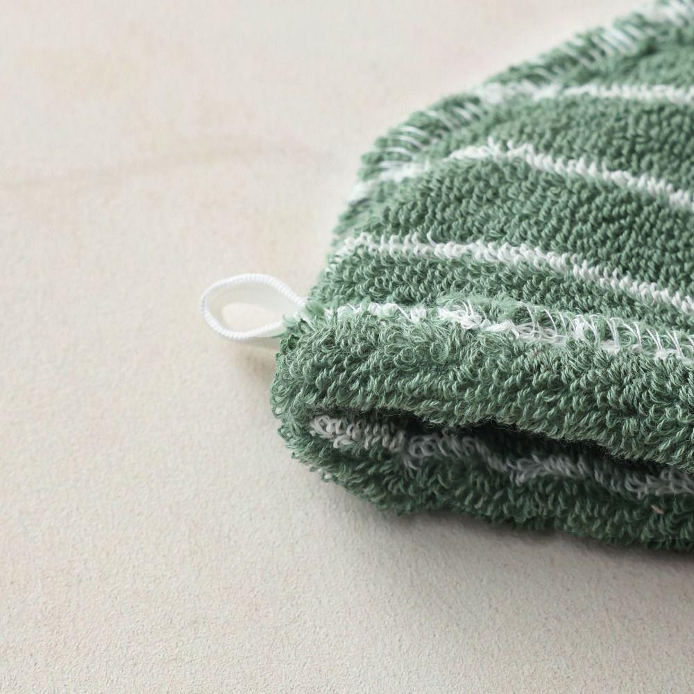 Azure Holiday Striped Hair Towel Combed Cotton Luxury Hair Dry Towels Hot Hair Wrap Drying Tool