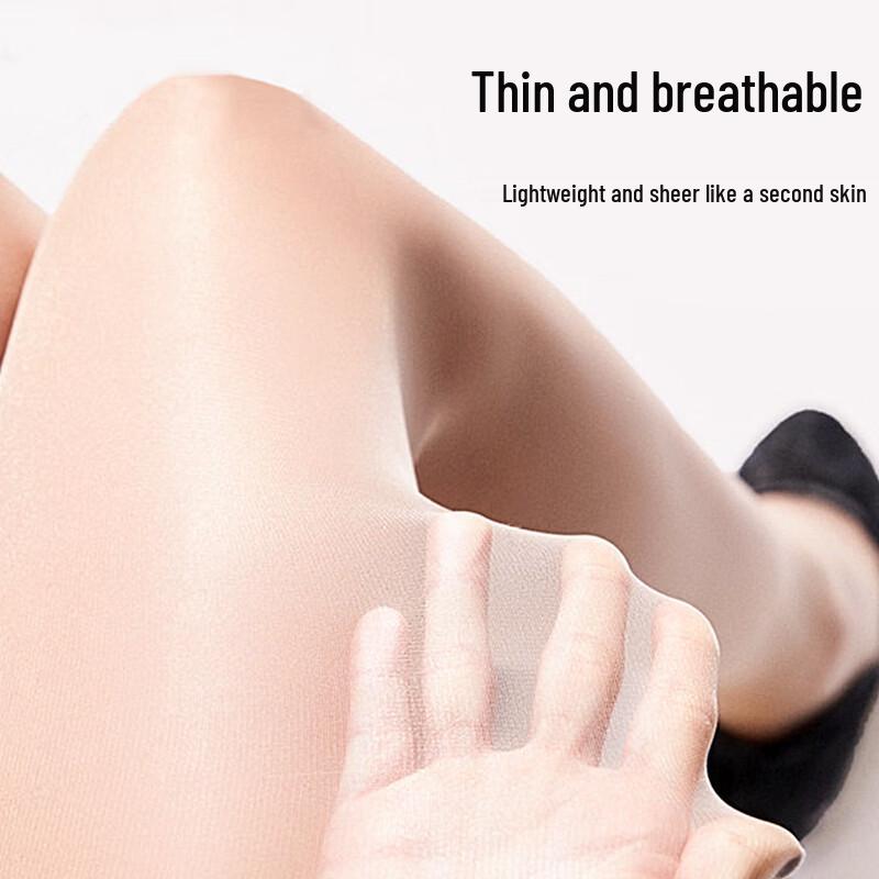 LangSha Women's Sexy Open Crotch Sheer Lingerie Pantyhose