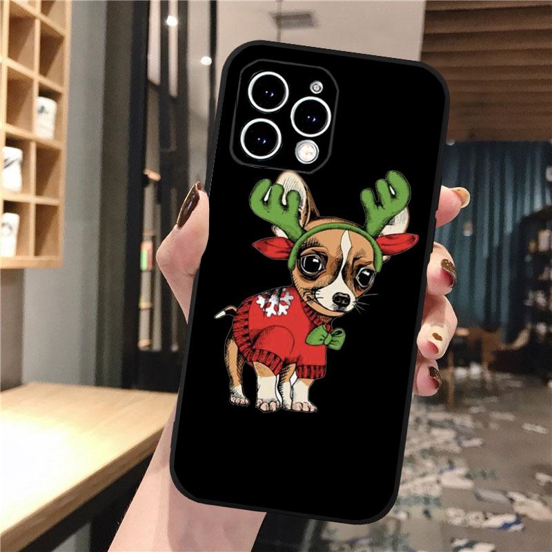 Chihuahua Puppy Dog Phone Case For iphone 15 14 Pro Max 13 12 11 Pro Max XSMax XR 12 13 mini 14 Plus Shell
