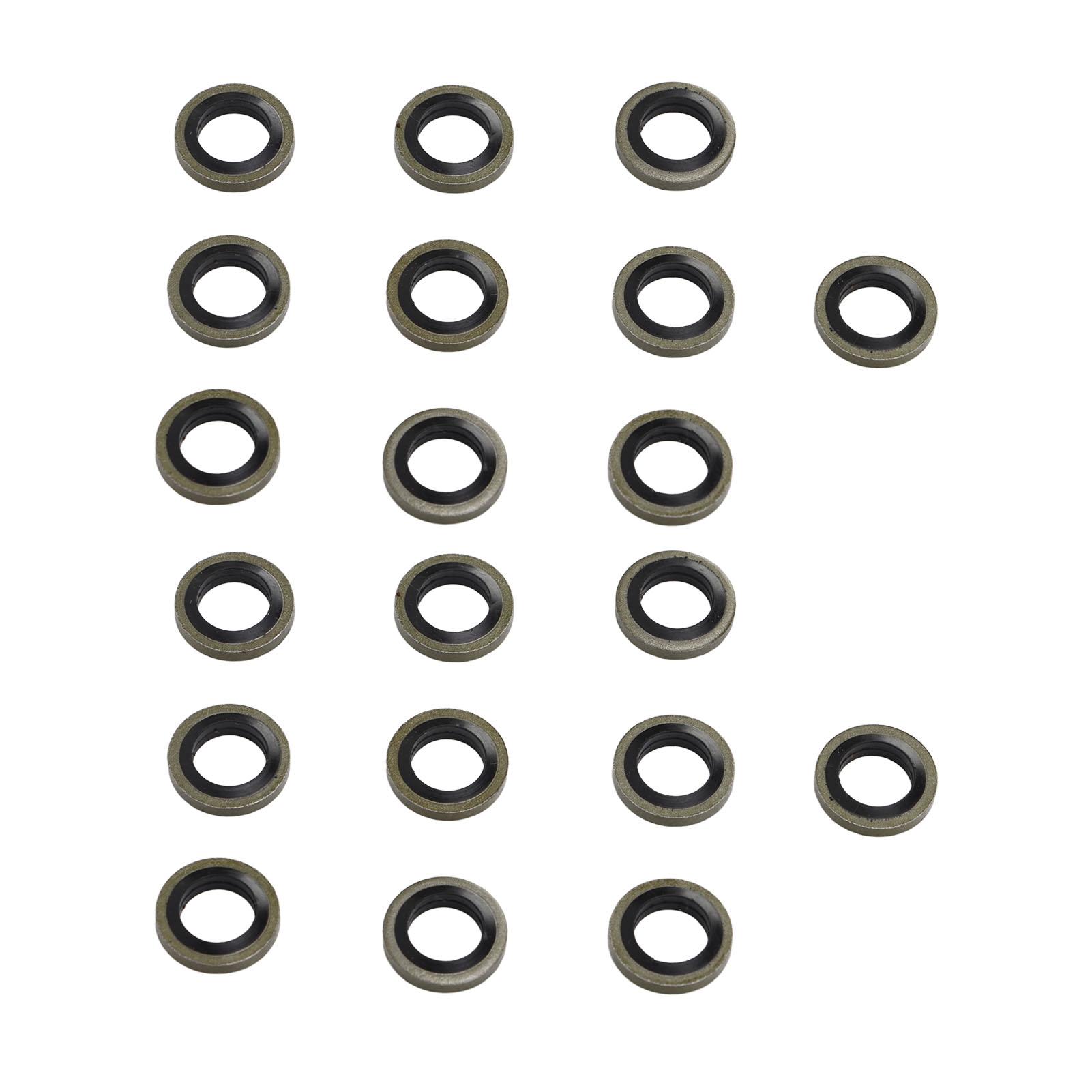 

20 шт. Болт Банджо Уплотнительные шайбы топлива 8 мм 3918188 Замена для Dodge Ram 2500 3500 для Cummins