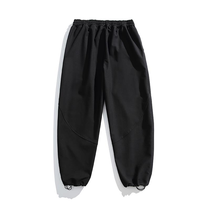 

Rose Liu Yifei Style Women s Casual Windbreaker Cargo Pants for Spring/Autumn S чорний