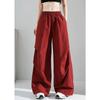 Quick-drying Overalls Women's Summer Thin Loose Casual Drape Parachute Wide-leg Pants