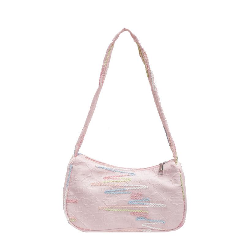 Fashion Personality, Foreign Style, Commuting, Fresh Armpits 2025 Foreign Style, New Temperament and Texture, Single Shoulder Crossbody Small Square 