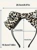 1/3pcs Leopard print bow Hairbands For Women Girls Party Hair Accessories