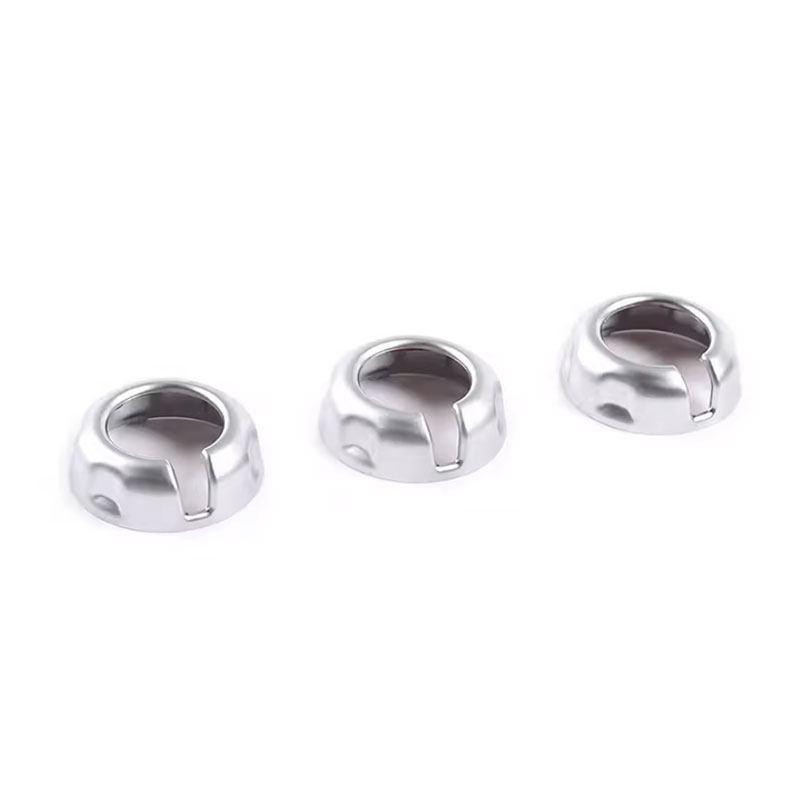 For Land Rover Discovery 4 LR4 2010 2011 2012 2013 2014 2015 2016 Car Interior Rear Headlight Top Of Head Knob Cover Trim Silver