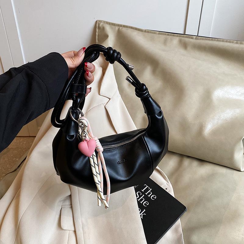 Modna damska wysokiej klasy wszechstronna torba pod pachę typu Croissant 2025