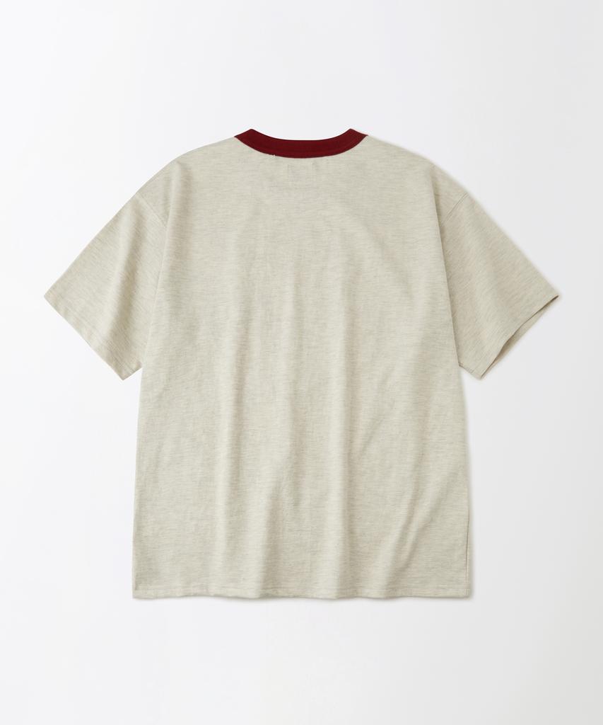 OUTSTANDING [Looney Tunes] Half Sleeve Tee(Cowboy)_1%Oatmeal