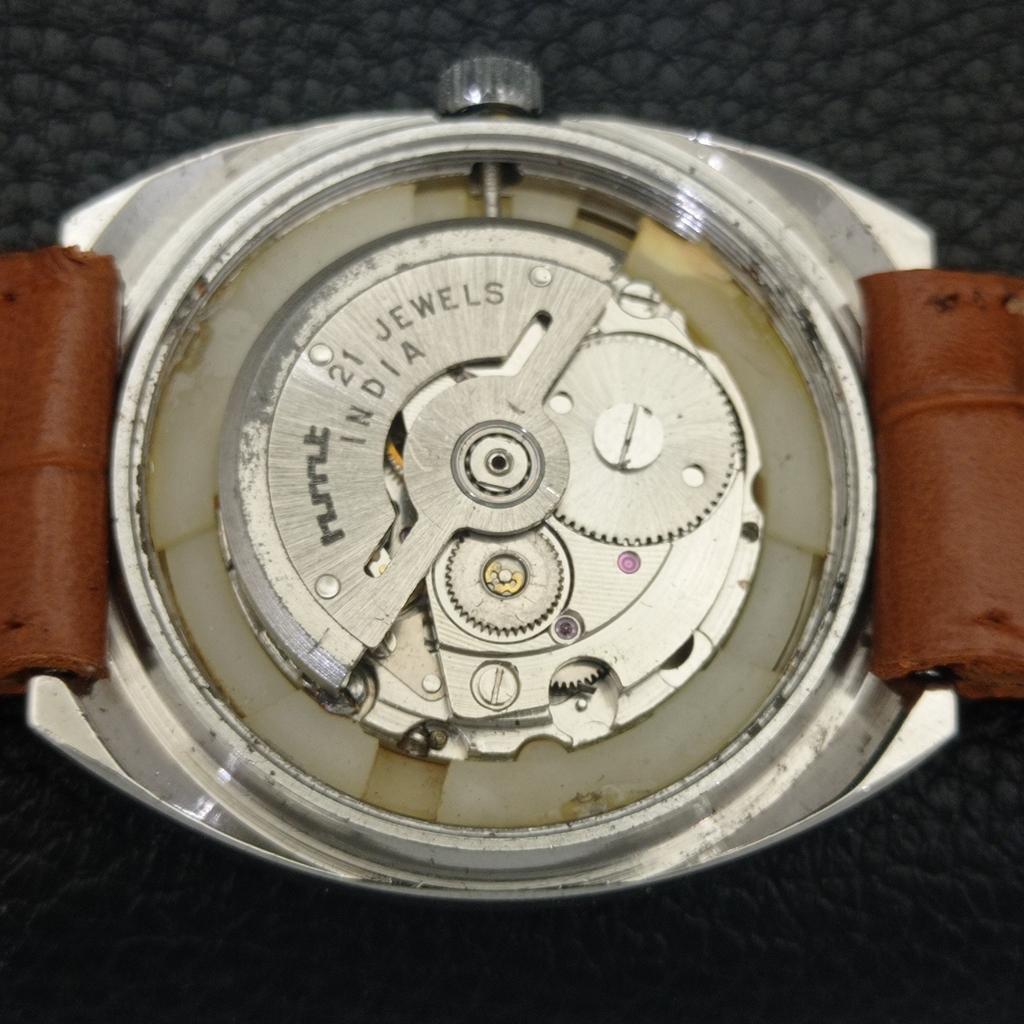 HMT APOORVA VINTAGE AUTOMATIC 6501 INDIAN MENS ORIGINAL DIAL WATCH a703293-1 R213a-a703293