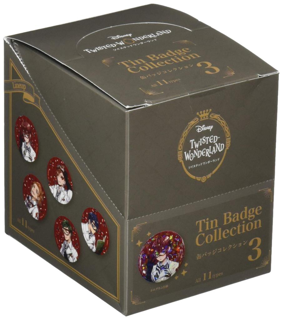 [Complete Set] Disney Twisted Wonderland Blind Can Badge Collection Lab Coat A, All 11 Types, APDS5765