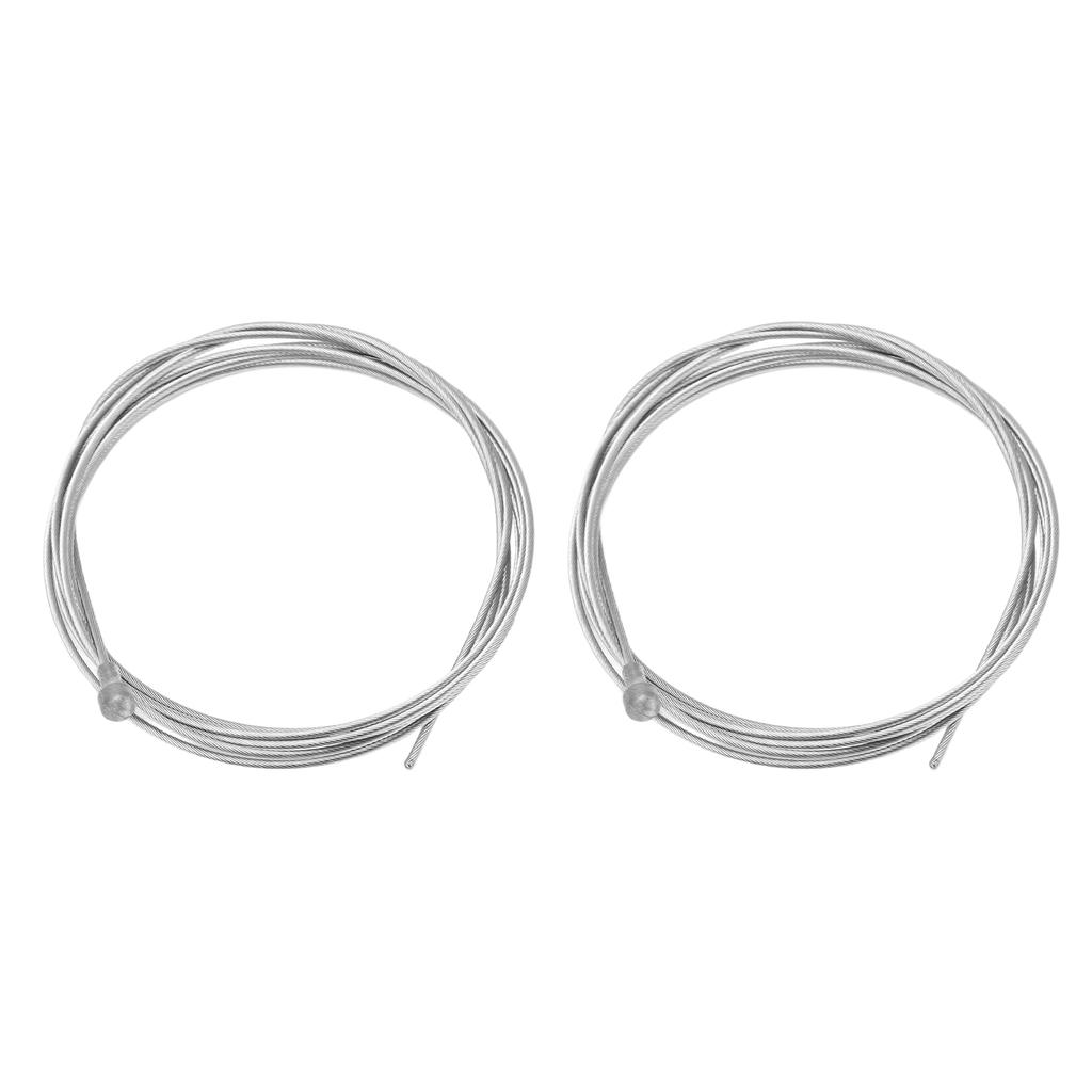 2pcs Bicycle Brake Line Corrosion Resistance Stainless Steel Road Bike Brake Line