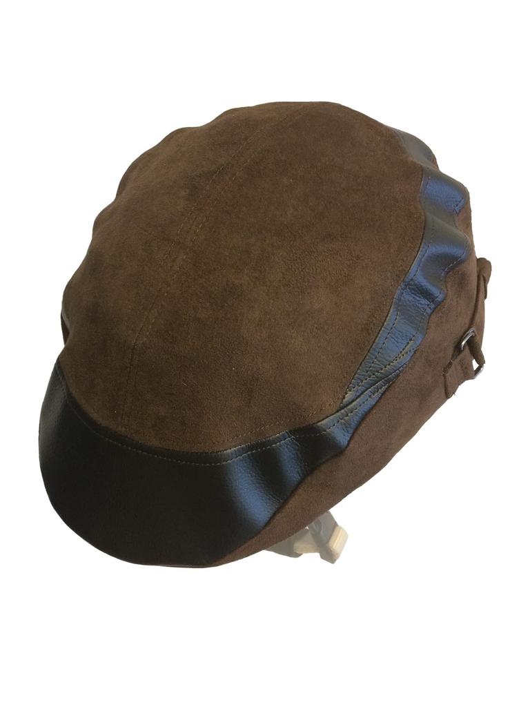 CAPOR Maple Bicycle Helmet with Interchangeable Dark 154946 Hat, S, Brown,