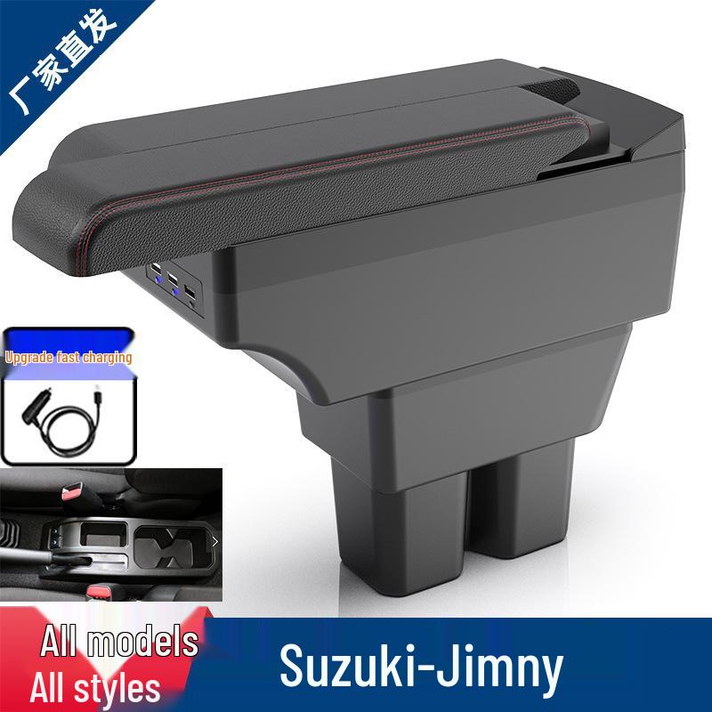 Fits 2018-2020 Suzuki Jimny JB74: Center Armrest Box for Interior Enhancement