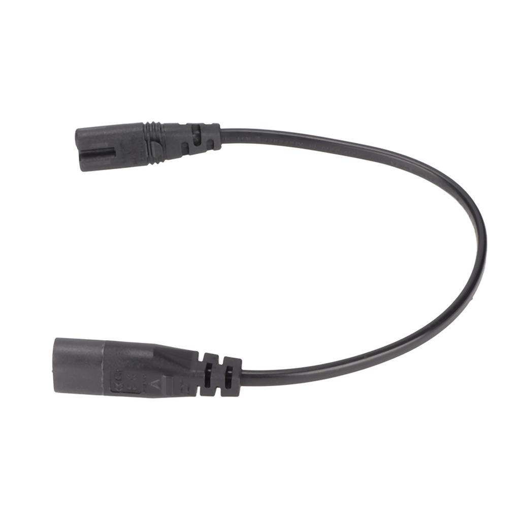 IEC320 C8 To IEC320 C7 Extension Cord Extension Power Adapter for Laptop Sound Boxes LCD Monitors Printers 0.3m 1.0ft
