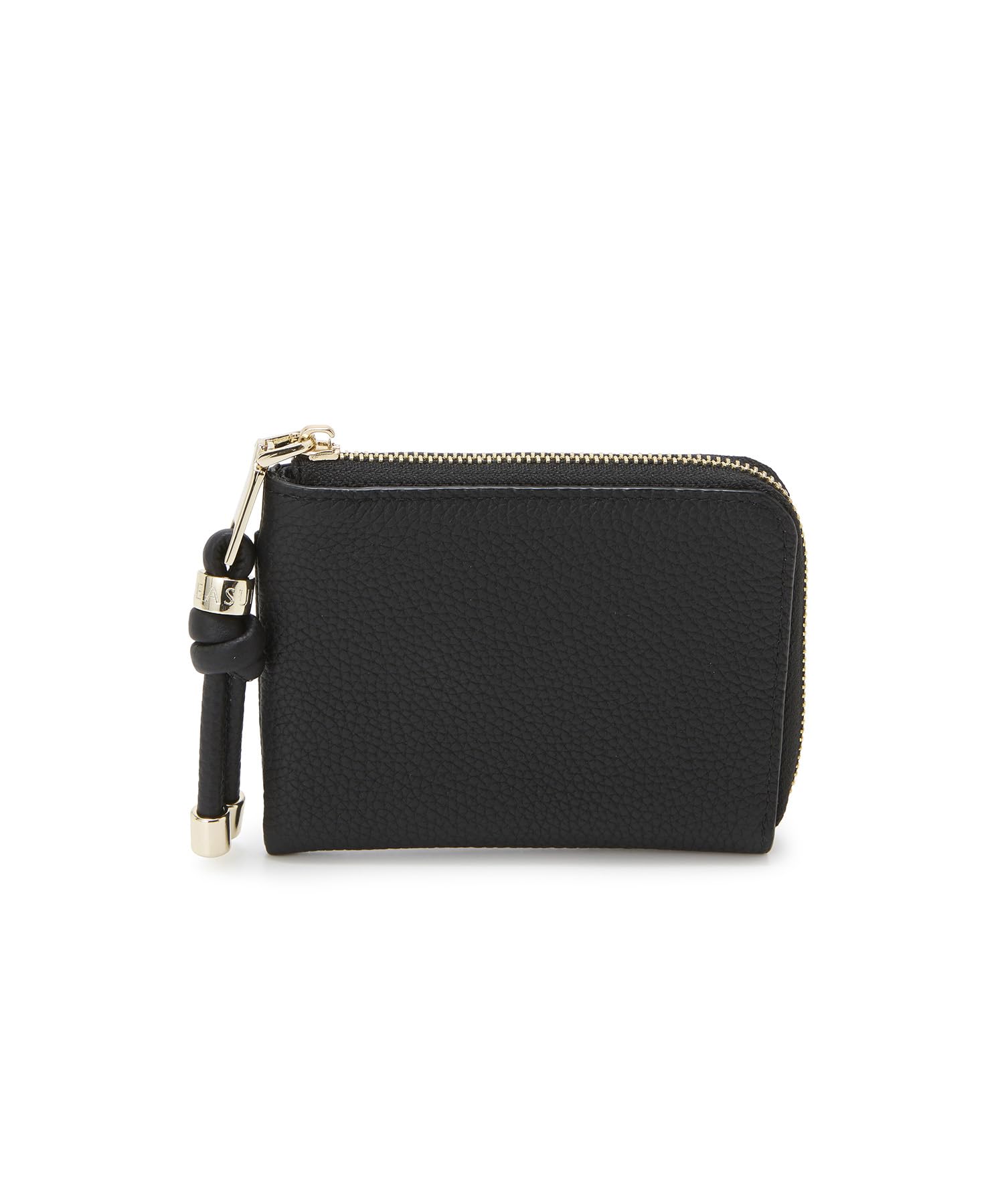 [TREASURE TOPKAPI] Мини-кошелек из кожи с эффектом усадки, на молнии, размер L