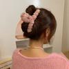 Teddy Hair Extra Large Grab Clip Back Head Temperament Shark Clip Internet Celebrity Cute Plush Headgear Hair Grab Hair Accessories