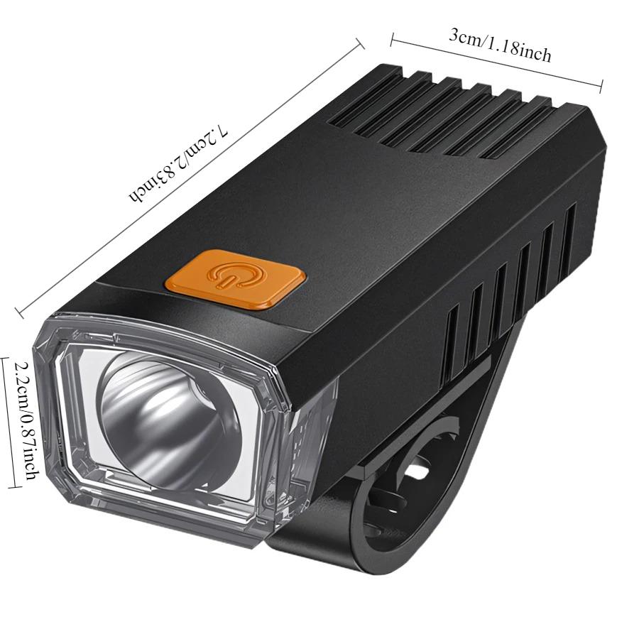 

Комплект велосипедных фонарей USB Перезаряжаемый Велосипедный фонарь Передний фонарь Красный задний фонарь Легко установить 3 режима Велосипедные аксессуары для велосипеда