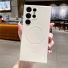 Liquid Silicone Original Magnetic Case for Samsung S25 S24 Ultra S23 FE S22 S21 Plus A16 A36 A56 A06 A15 A35 A55 Phone Cover