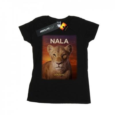 Womens/Ladies The Lion King Movie Nala Poster Cotton T-Shirt
