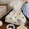 Cotton Butterfly Bow Tissue Box With Portable Design For Home And Office Use