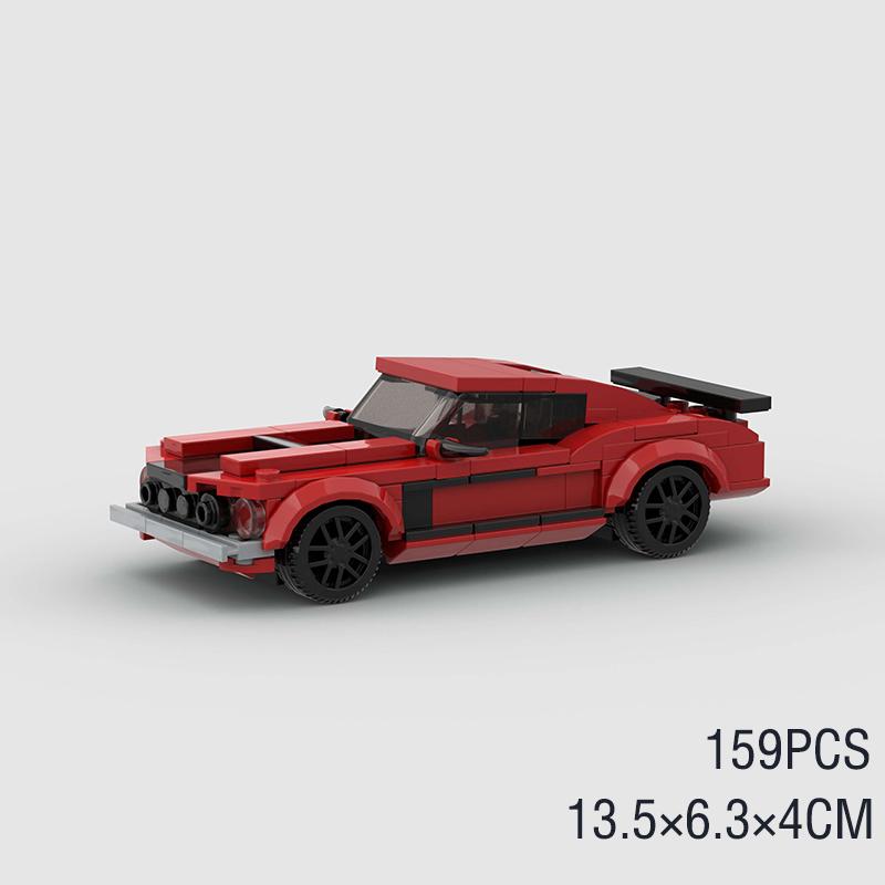 MOC Viteză Sport Super Mașină de Curse Model Blocuri de Construcție Pickup Poliție Cărămizi Vehicul de Curse de Oraș SUV Tehnic Raliu Sport Jucărie