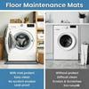 32"x30" Silicone Anti-Vibration Washing Machine Mat for Floor Protection