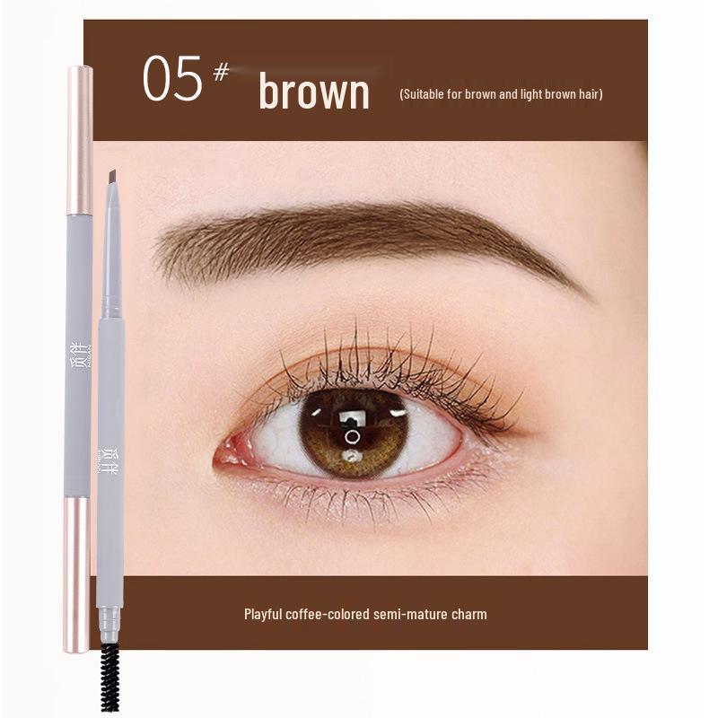 Ultra-Fine Hard Core Eyebrow Pencil: Natural, Waterproof, Sweatproof, Smudge-Proof, Long-Lasting, Perfect for Beginners