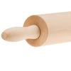 Rouleau à pâtisserie - TOPFANN - Classique - Bois de hêtre - 39 cm - Poignées mobiles