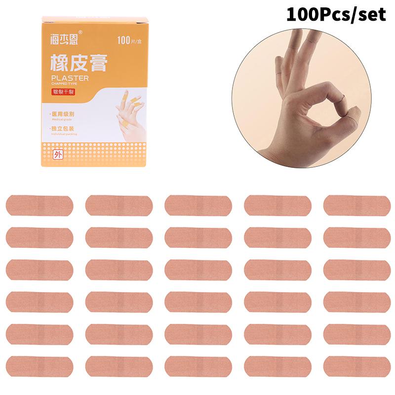 30/100Pcs Cracked Heel Hand Treatment Patches, Cracked Heel Hand Repair Bandage