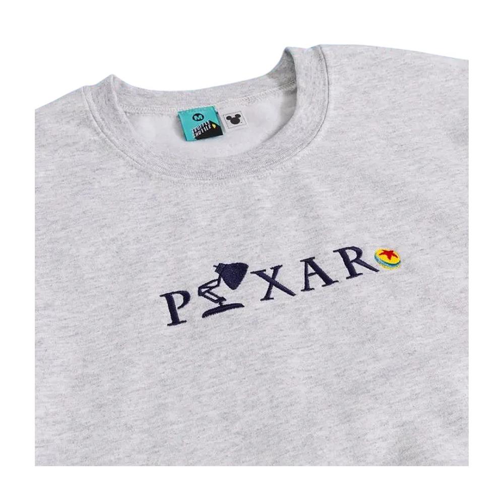 Disney Pixar Unisex Adult Embroidered Logo Sweatshirt